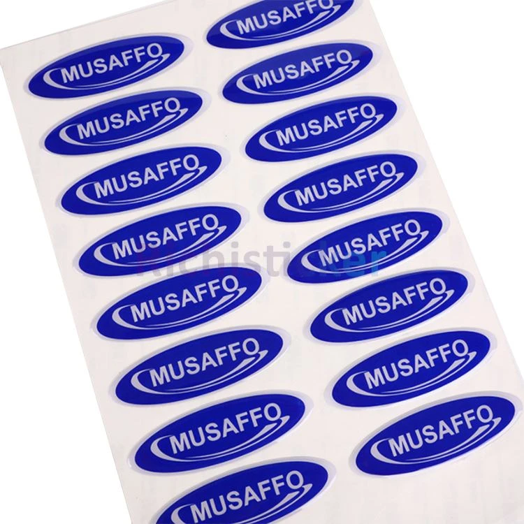 Die Clear Gel Epoxy Αυτοκόλλητα